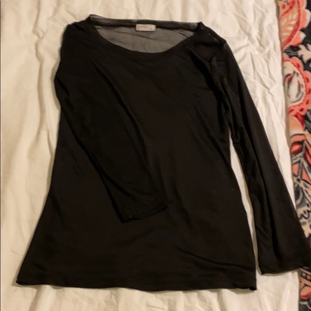 See thru top
